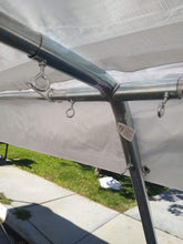 Load image into Gallery viewer, 14x40 Heavy Duty ENCLOSED Canopy   (Free Shipping) 14 LEGS