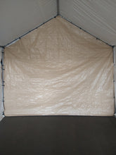 Load image into Gallery viewer, 10&#39; Peak End Back wall for canopy WHITE OR BEIGE  no zipper 1 pc