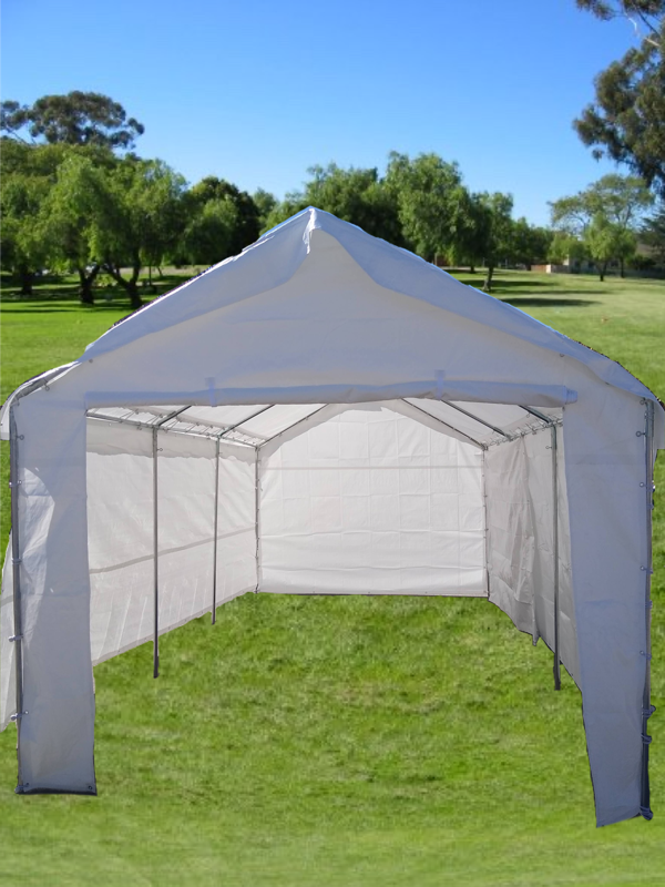 12X30 Heavy Duty Enclosed Canopy 12 mil Tarps (Free Shipping