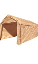 Load image into Gallery viewer, 18X20 Heavy Duty Enclosed Canopy WHITE / BEIGE (free shipping)