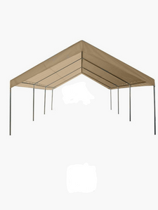 18X40 Heavy Duty Canopy With Valance  Top (Free Shipping) 14 LEGS