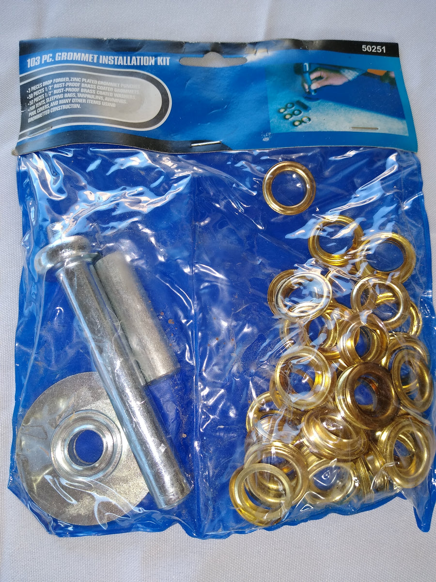 103 PC TARP GROMMET REPAIR KIT Jgtarpsandcanopies