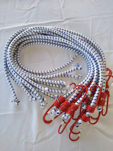 24" Tie Down Bungee Cord (12 pc Pack)
