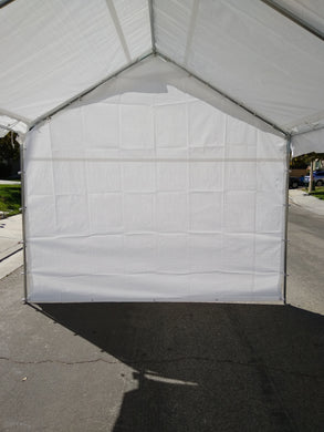 14 ft. Wide Peak End Back Wall For Canopy NO ZIPPER 1 pc