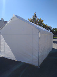 5 Pc Combo Tarps With Solid Side Walls  12x20 Fits a 10x20 Frame Free Shipping (no Frame)