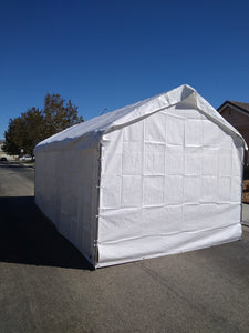 5 Pc Combo Tarps only With Solid Side Walls 20x20 Fits a 18x20 Frame Free Shipping (no Frame)