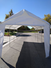 Load image into Gallery viewer, 12&#39; peak End Front Wall For canopy with zipper 1 pc