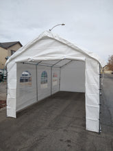 Load image into Gallery viewer, 14X30 Heavy Duty Enclosed Canopy With Window (free shipping)