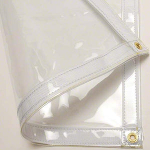 5x7 Clear Pvc 18oz Fire Retardant Tarps